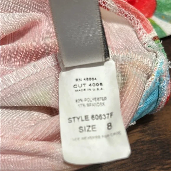 Athena Floral Tankini Bikini Set - multicolored floral - Picture 7 of 15